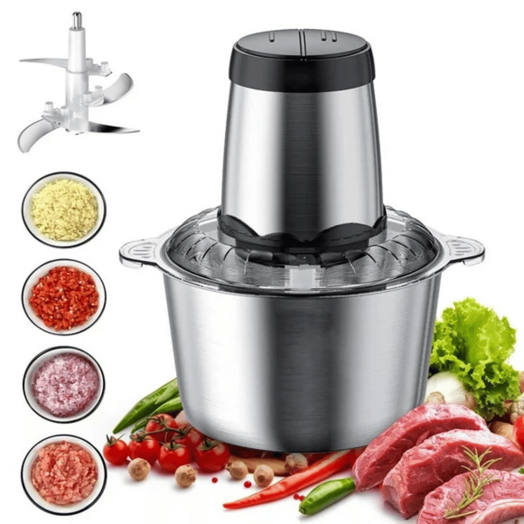 Picadora Eléctrica para Carne y Verduras 🥩⚡ Cocina sin esfuerzo