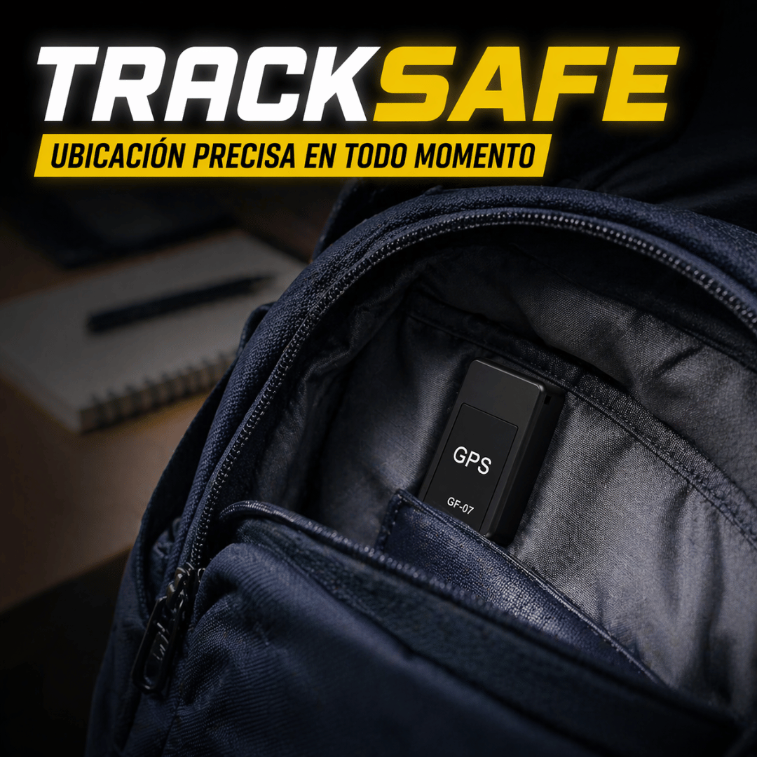 TrackSafe – Ubica en tiempo real y mantén el control de lo que más te importa