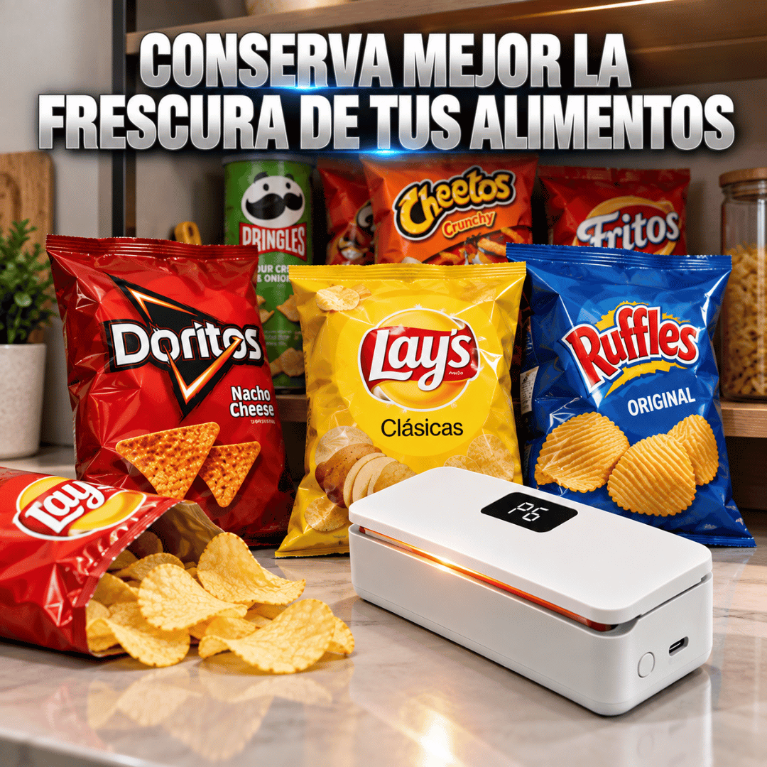 ¡Promo 2x1 Mini Sellador Térmico! - Mantén tus alimentos frescos por más tiempo