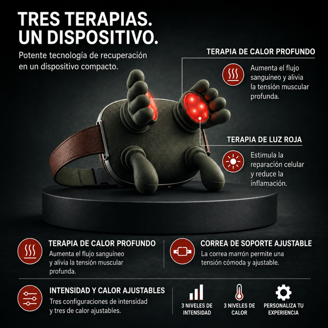 Masajeador Cervical - Reduce la tensión del cuello después de un día agotador