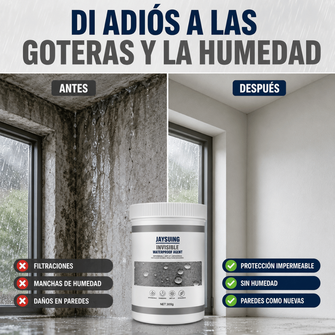 ¡Promo 2x1 Gel Sellador Impermeable 300gr! - Protege tu hogar de filtraciones antes de las lluvias intensas