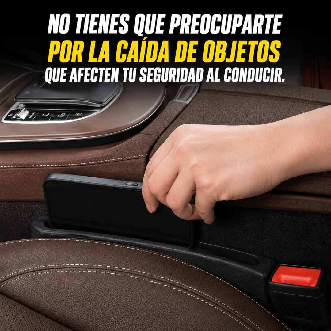 Pack Organizador Lateral de Asientos - Evita pérdidas y conduce sin distracciones
