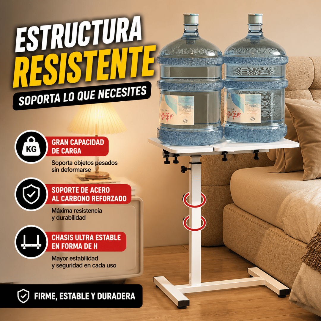 Mesa Ajustable Multifuncional - Trabaja cómodamente desde tu cama o sofá