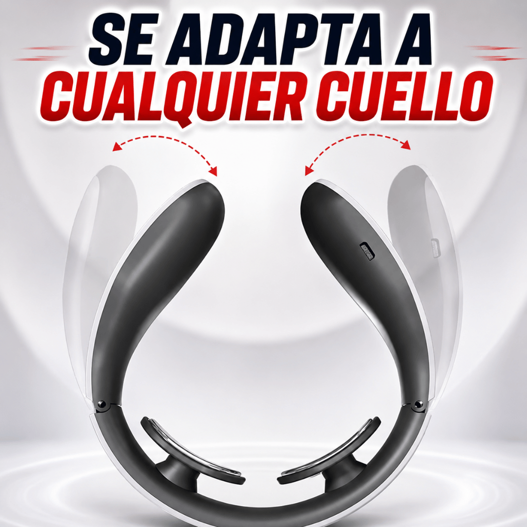 Masajeador Cervical Electromagnético - Alivio Profundo en Cervicales y Espalda