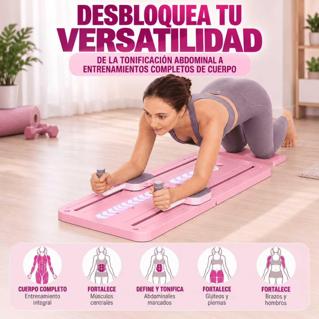 Maquina Ejercicio Multifuncional en Casa - Fortalece y tonifica múltiples zonas con un solo equipo