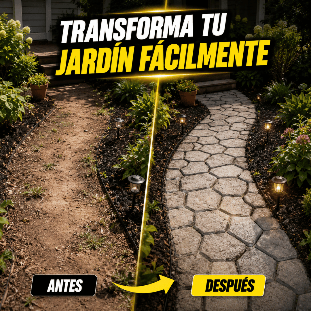 Molde De Cemento Para Caminos - Construye Senderos de Jardín como un Profesional