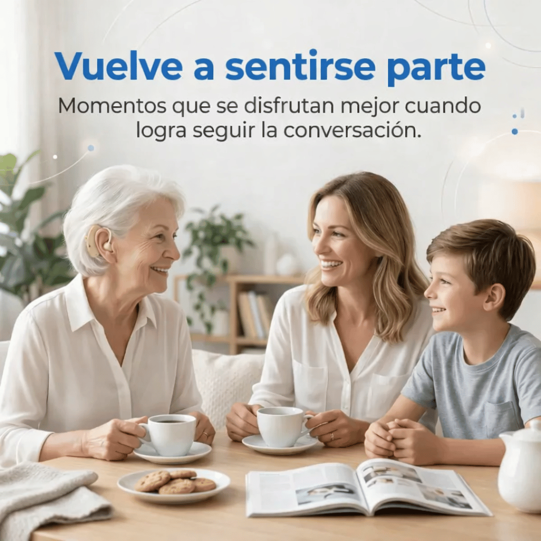 Promo 2x1 Audifono Sordera - Mejora tu audición de forma simple y accesible