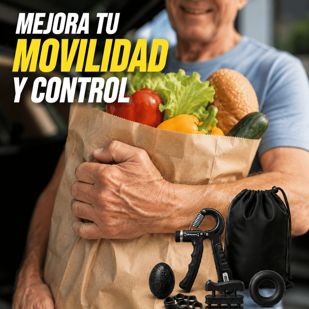 Kit Ejercitador 5 en 1 - Recupera la fuerza y movilidad para realizar tareas cotidianas