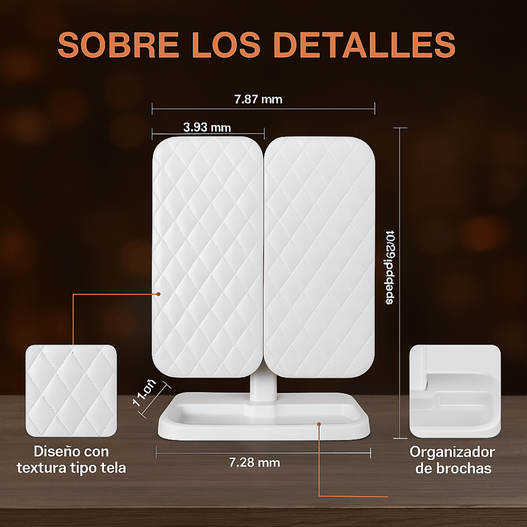 LumiFace - Maquíllate con precisión y luz perfecta desde cualquier ángulo