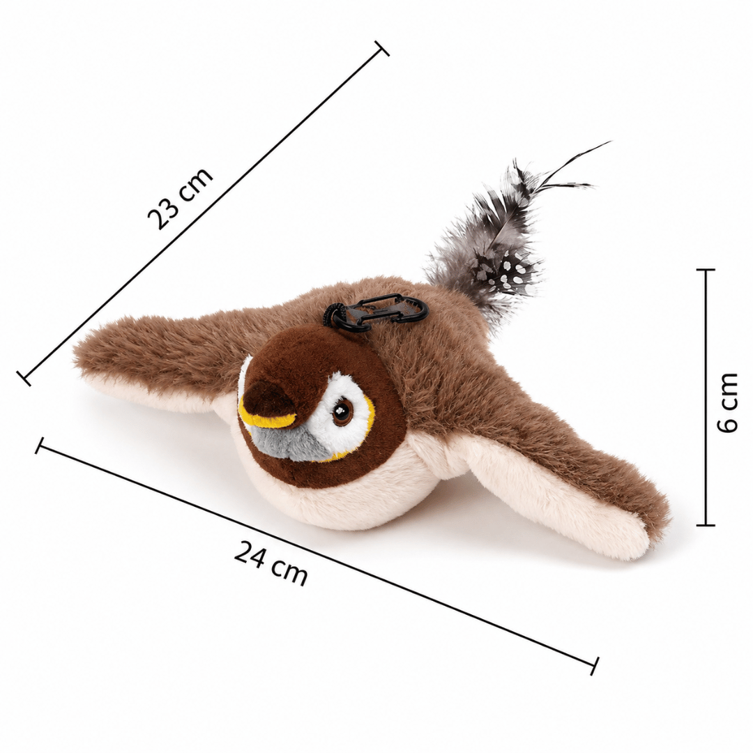 Pájaro interactivo para gatos - Juego interactivo que mantiene a tu gato feliz y en movimiento