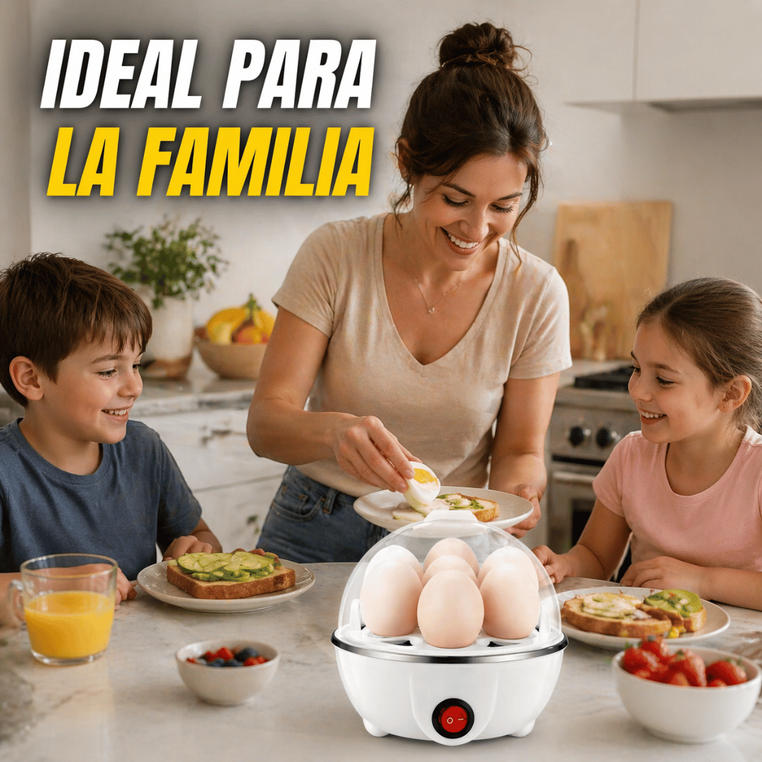 EggMaster Pro - Huevos perfectos en minutos sin complicaciones