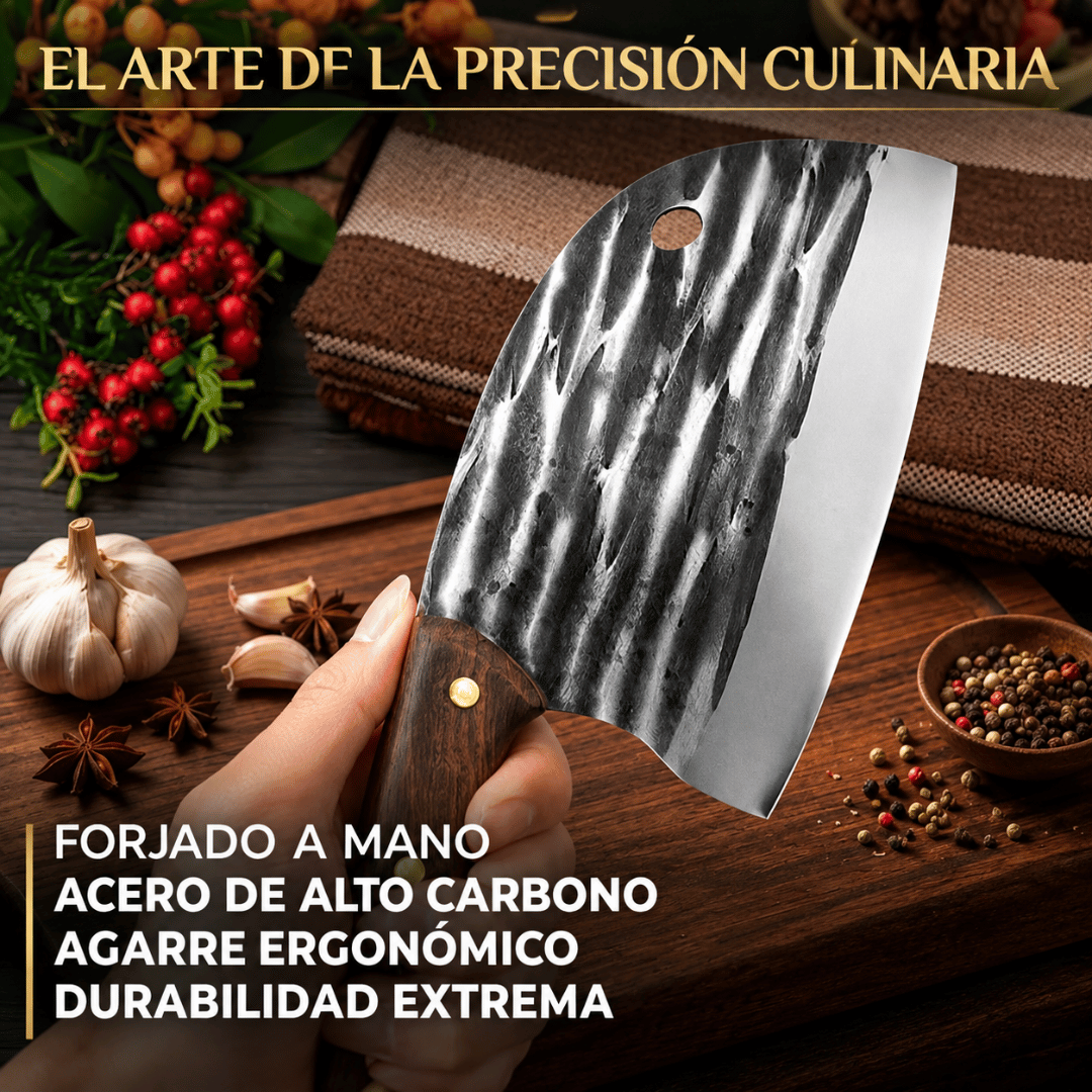 ¡Promo 2x1 Cuchillo Japones Chef Tazaki! - Cortes potentes y precisos en carnes con menos esfuerzo