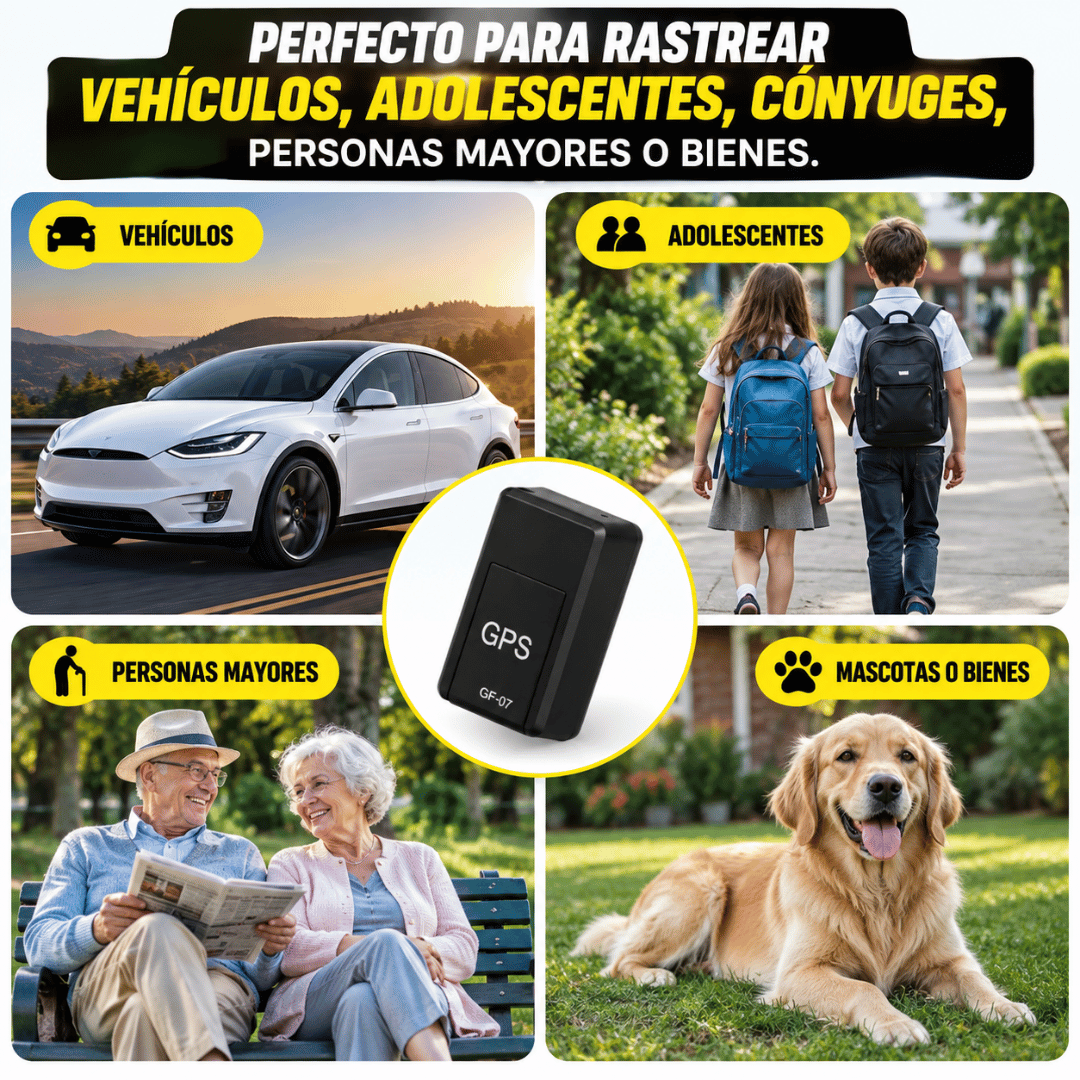 Mini GPS Inteligente - Mayor control y tranquilidad sobre la ubicación de tu vehículo