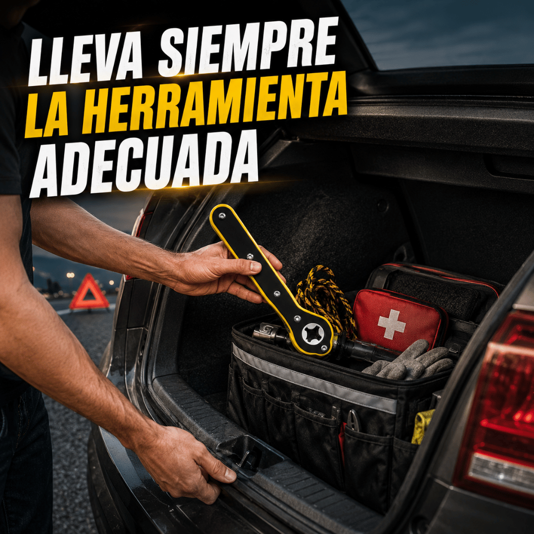 ¡Promo 2x1 Llave Trinquete Profesional! - Cambia tu llanta más rápido en cualquier emergencia en carretera