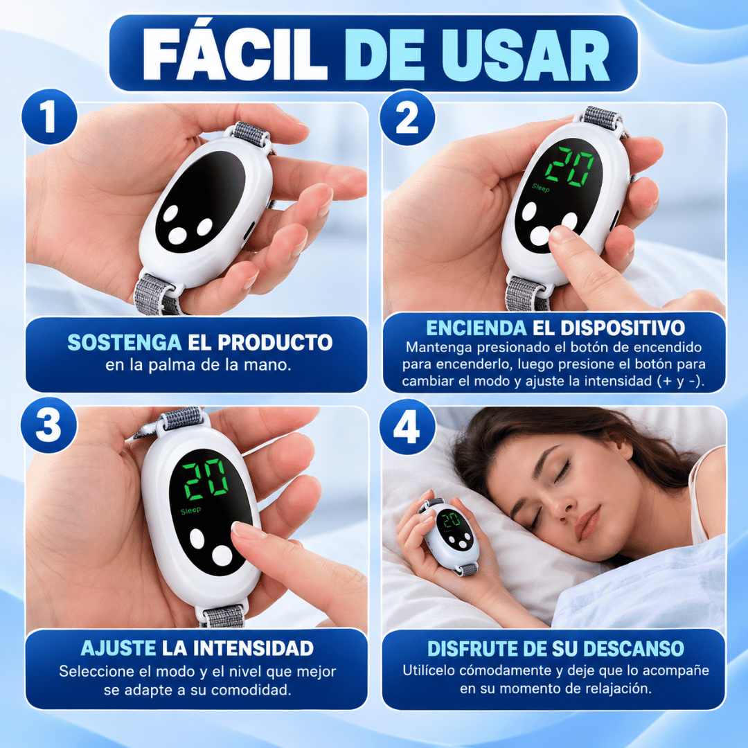 Dispositivo Alivio Estrés e Insomnio USB - Libera tensión diaria para un descanso mas profundo