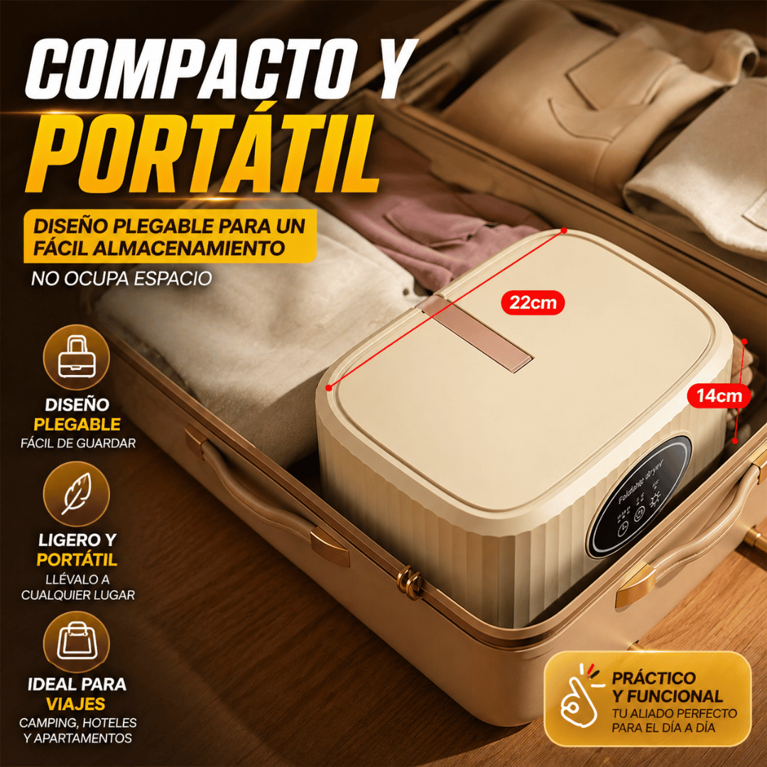 TurboDry – Seca tu ropa más rápido sin depender del clima