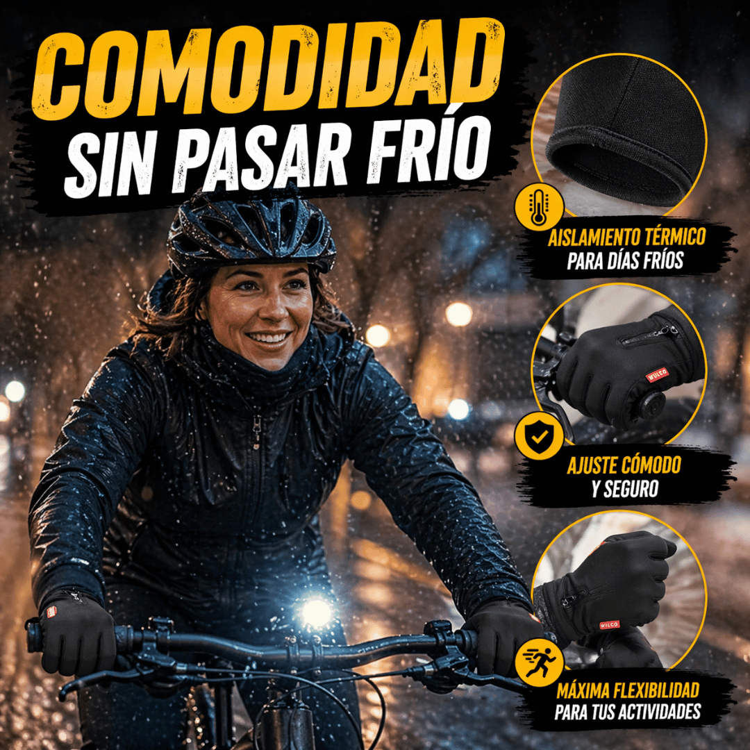 ¡Promo 2x1 Guantes Térmicos Impermeables! - Mantén tus manos calientes y secas incluso en frío extremo