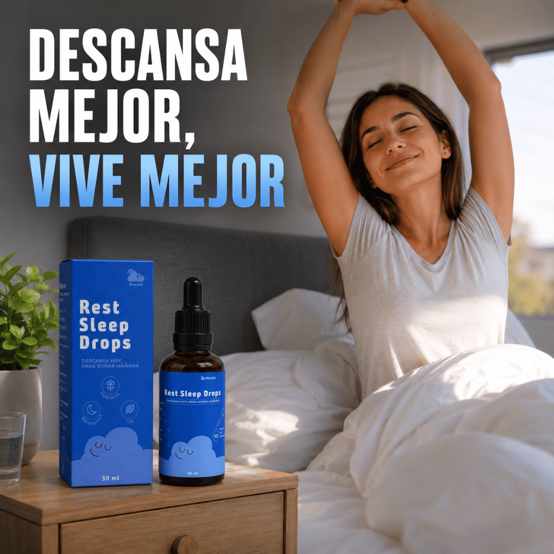 Rest Sleep Drops 50ml- Ayuda a conciliar el sueño y descansar mejor cada noche