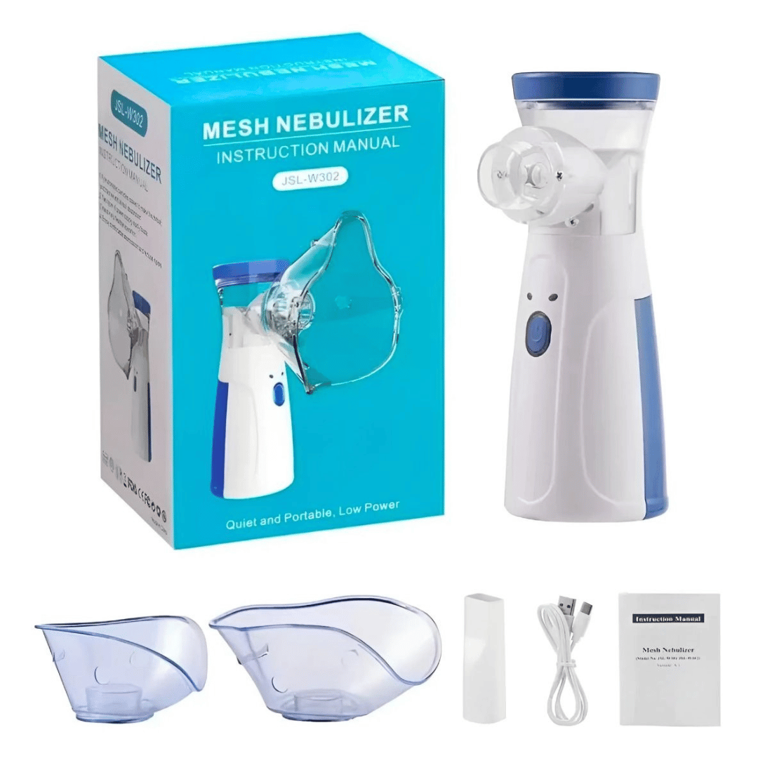Nebulizador Inalámbrico - Apoyo respiratorio portátil para el bienestar diario