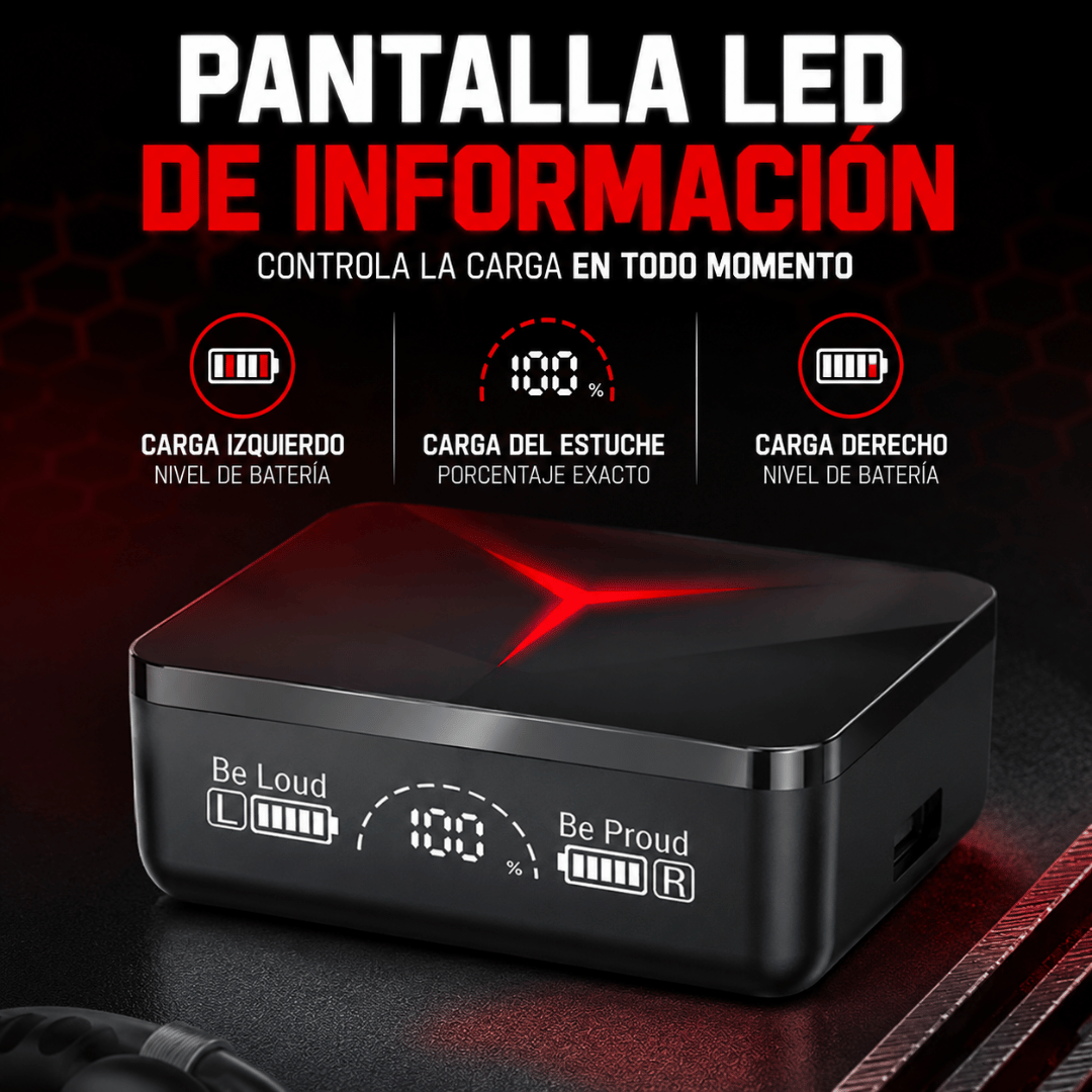 Audifonos Inalámbricos M90 Pro - Sonido potente y envolvente