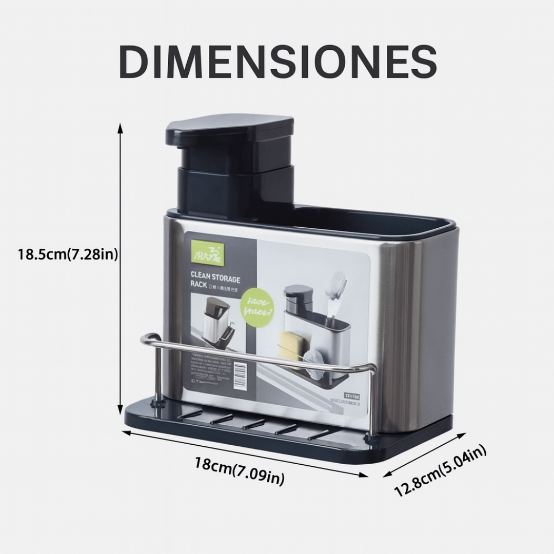 Dispensador/Organizador de Cocina Premium 2 en 1