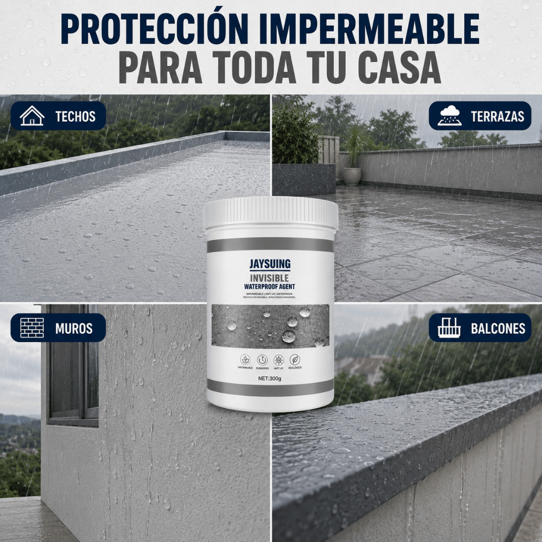 ¡Promo 2x1 Gel Sellador Impermeable 300gr! - Protege tu hogar de filtraciones antes de las lluvias intensas