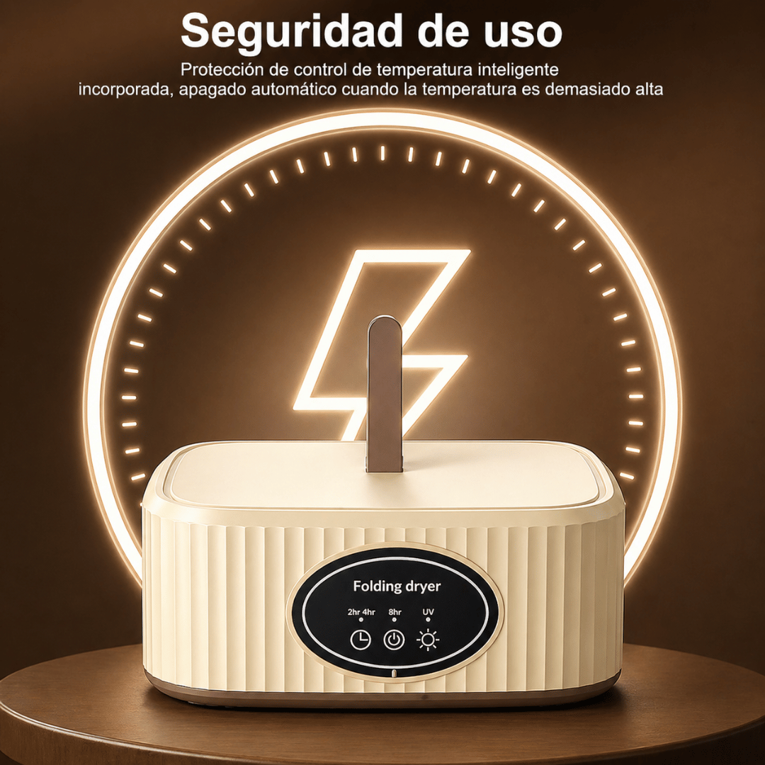 TurboDry – Seca tu ropa más rápido sin depender del clima