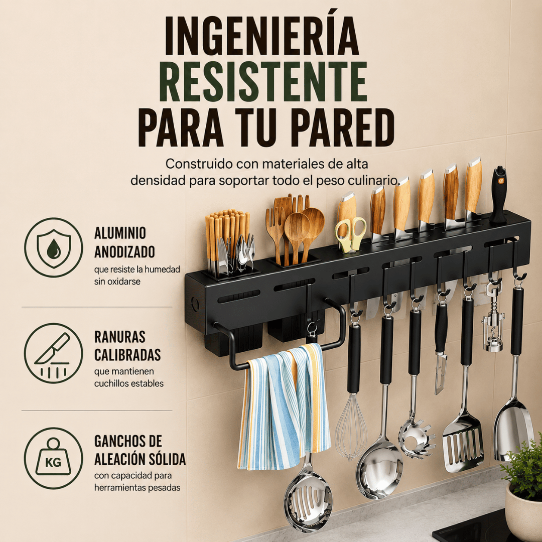 Organizador Utensilios de Cocina - Mantén tus utensilios siempre ordenados y al alcance