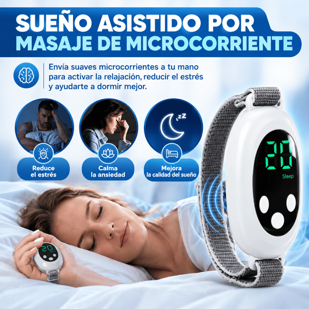Dispositivo Alivio Estrés e Insomnio USB - Libera tensión diaria para un descanso mas profundo