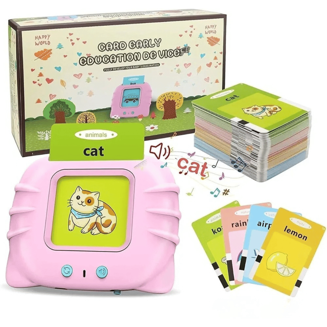 Juego de Tarjetas Interactivas Bilingüe - Ayuda a los niños a aprender nuevas palabras jugando