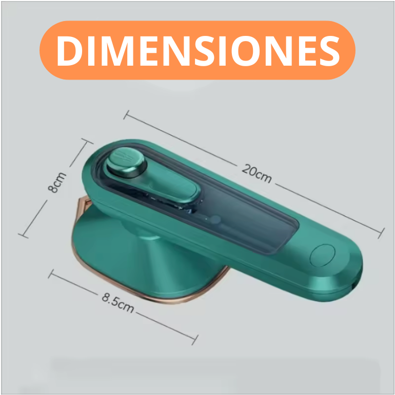 Mini Plancha a Vapor - ¡Olvídate de las arrugas!