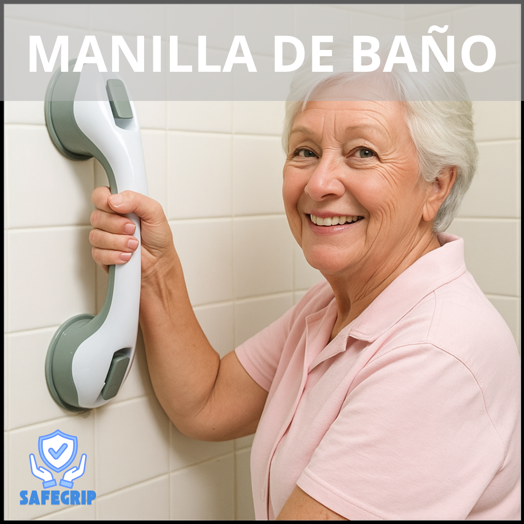 Manilla de baño SafeGrip - ¡El aliado invisible de tu baño!