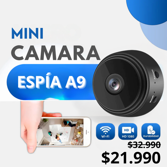 Mini Cámara Espía A9 - Protege lo que más te importa